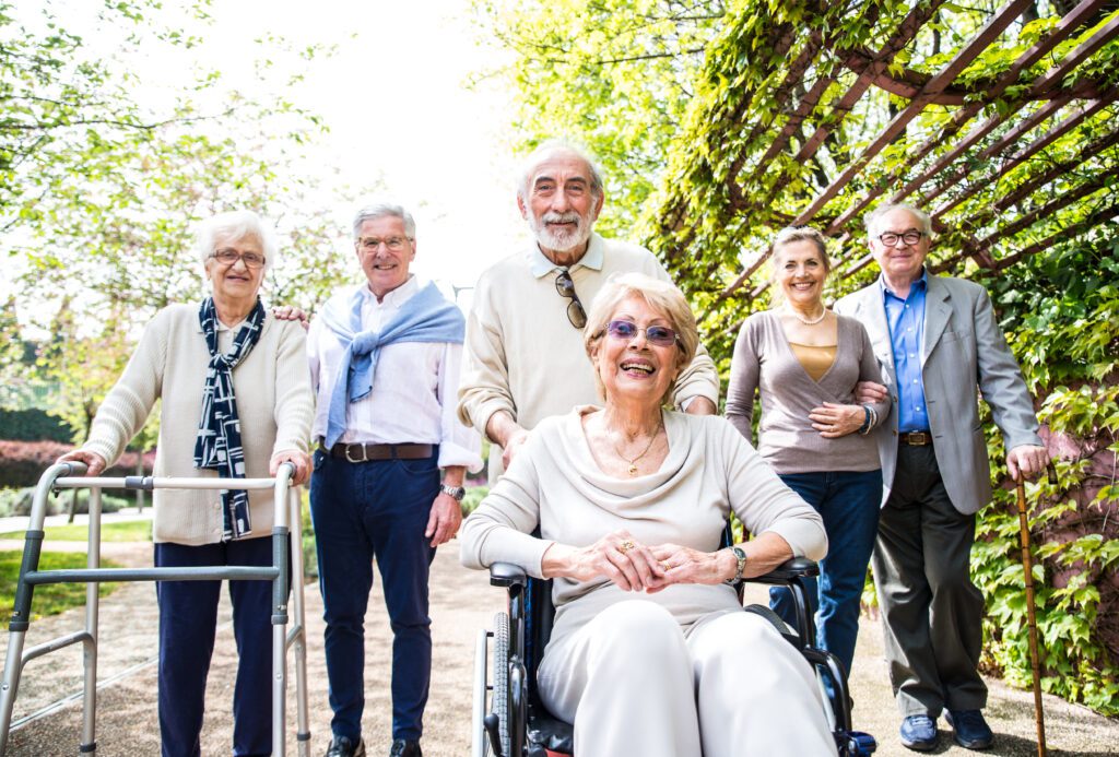 Seniors Spending Time Together